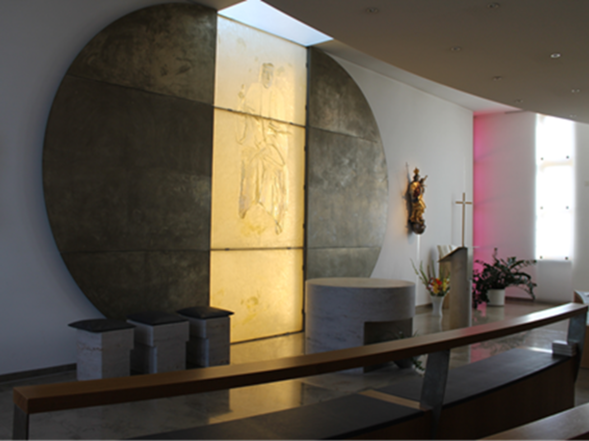 Die Kapelle der Klink Krumbach